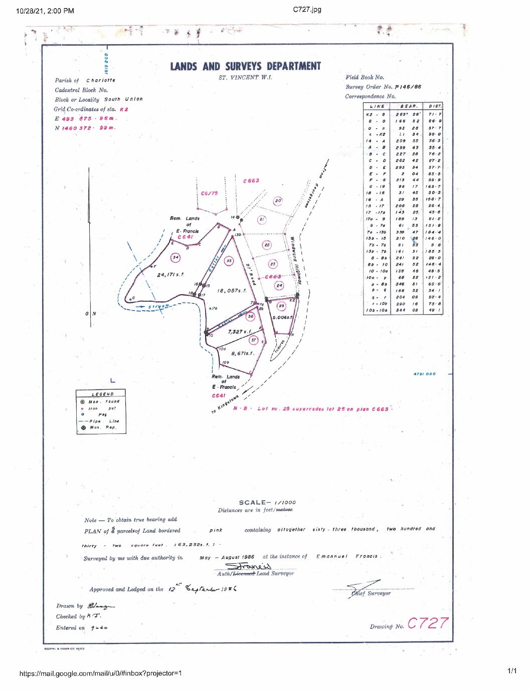 Plan C727 Lot 34 Pillar of Truth Ministries Uion Estate_000501